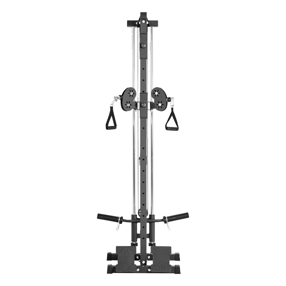 LAT Pull Down Machine Wall Mount 500lb Cable Row Home Gym 3-in-1