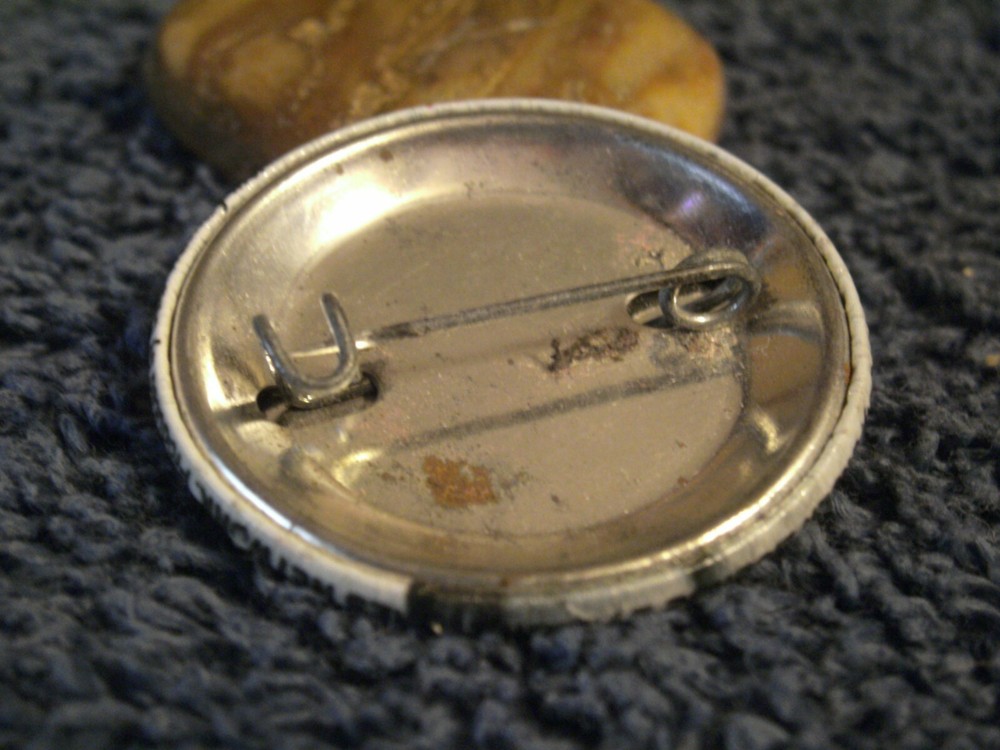 2002 THE DOORS - JIM MORRISON CONCERT SERIES PROMOTIONAL BUTTON!! 21 YEARS OLD