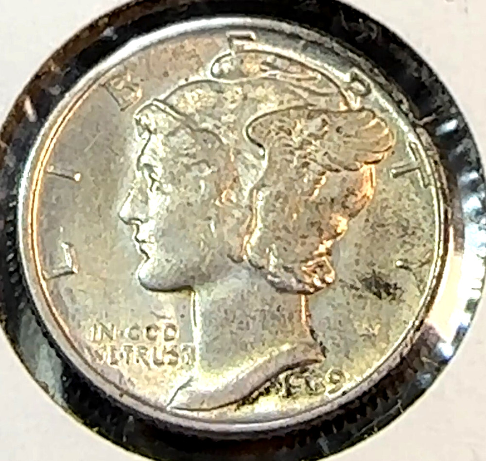 1939 Mercury Dime Nice Original Choice Uncirculated CHRC