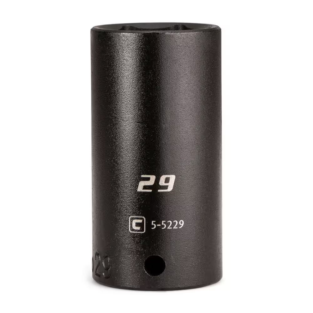 1/2 In. Drive 29 Mm 6-Point Metric Deep Impact Socket