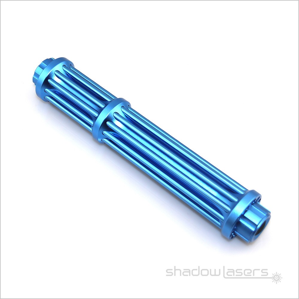 LMX3IB Blue Laser Pointer Adjustable Focus 450nm Visible Beam Light Charger+Case