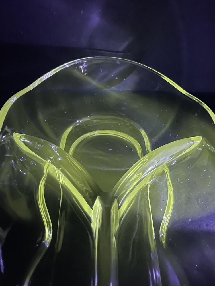 3 Compartment Glass Serving Tray