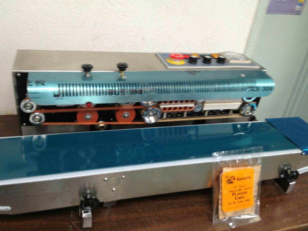 USA STOCKED FRD-1000 HORIZONTAL BAND SEALER & INK CODER MACHINE