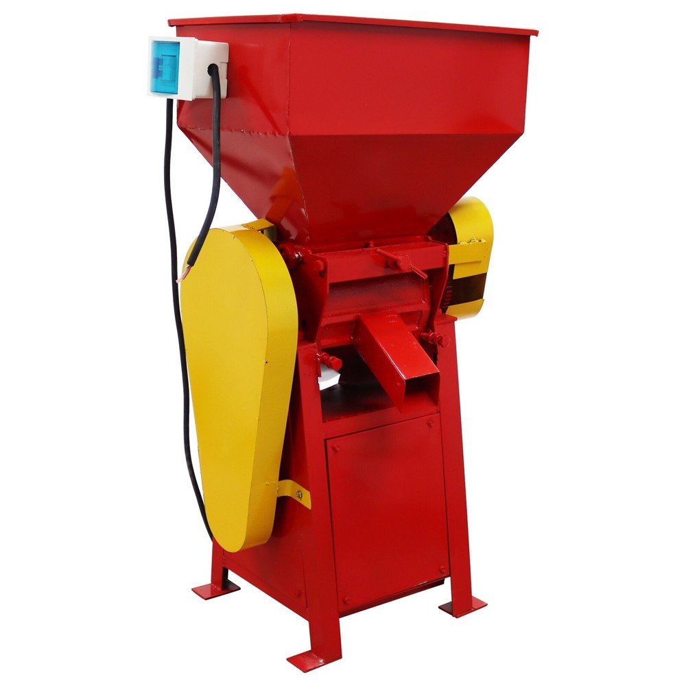Fresh Coffee Bean Initial Processing Peeling Machine Huller Sheller 220V 1.1KW