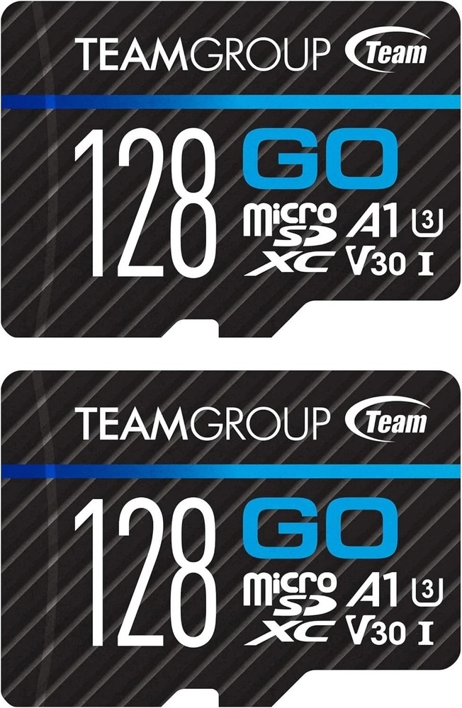 128GB MicroSDXC Cards (2-Pack) - High-Speed 4K Video Ready for Drones & Vlogging