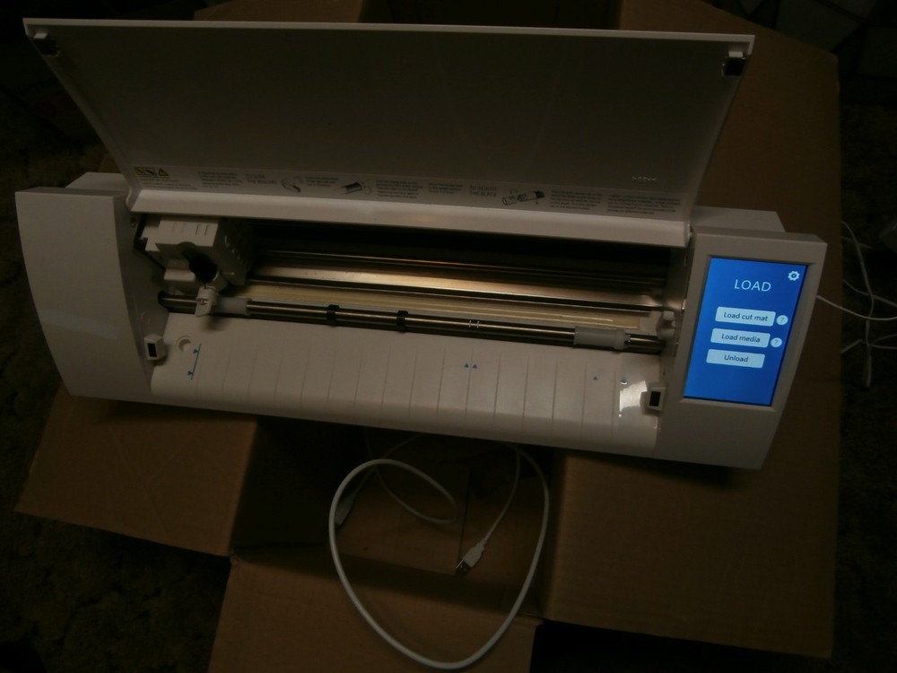 Silhouette Cameo 2 Die Cutting Machine with cords manual cd untested