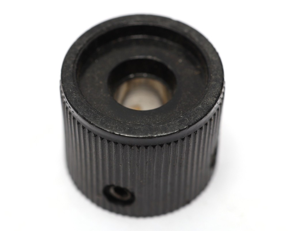 1/4" Plastic Knob w/ Indicator Line, 2pcs