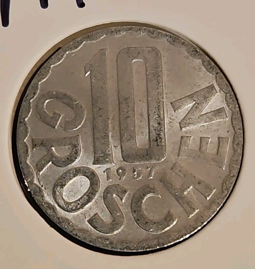 1957 Austria 10 Groschen