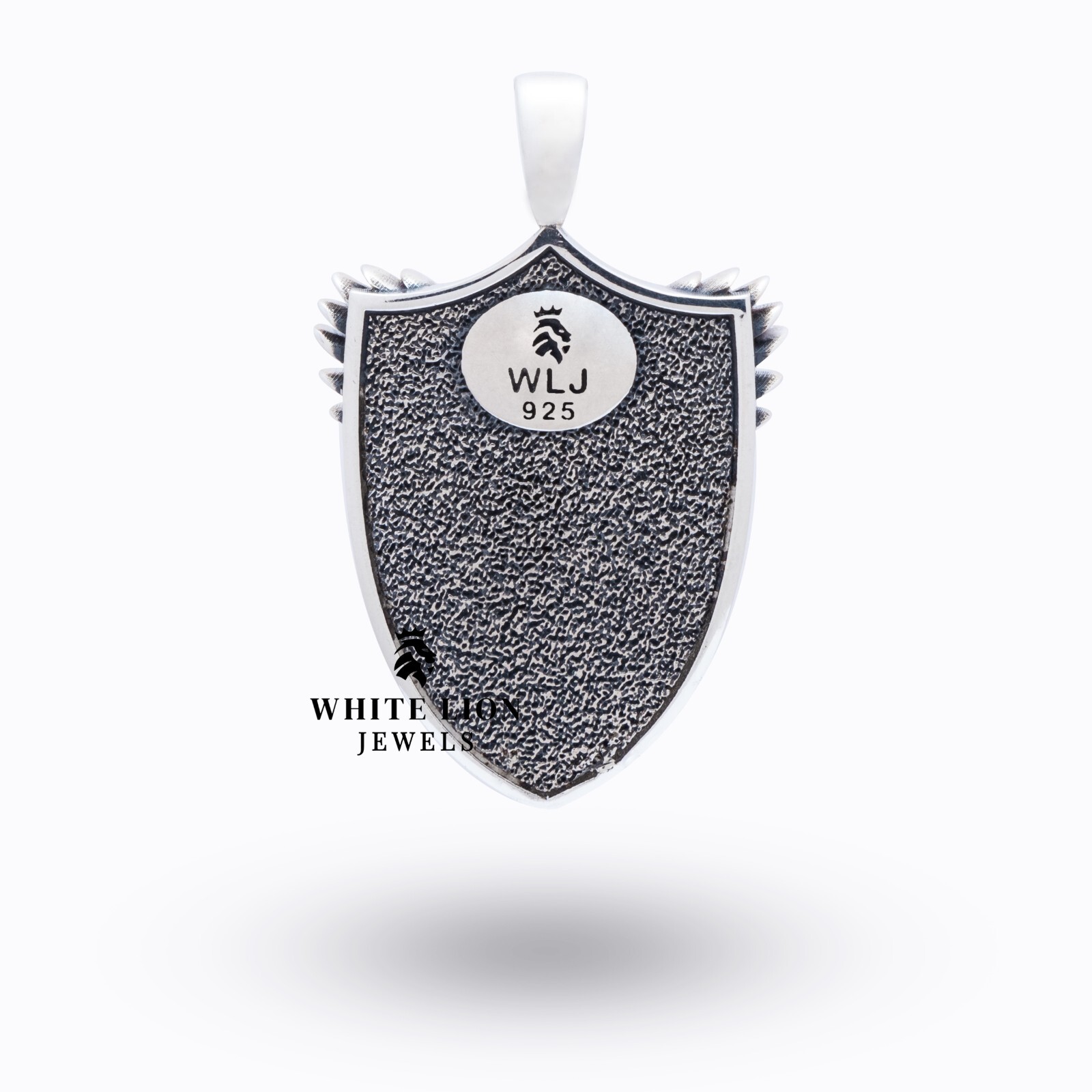 St Michael Archangel God Army Commander Orthodox Shield Pendant 925 Silver Gift