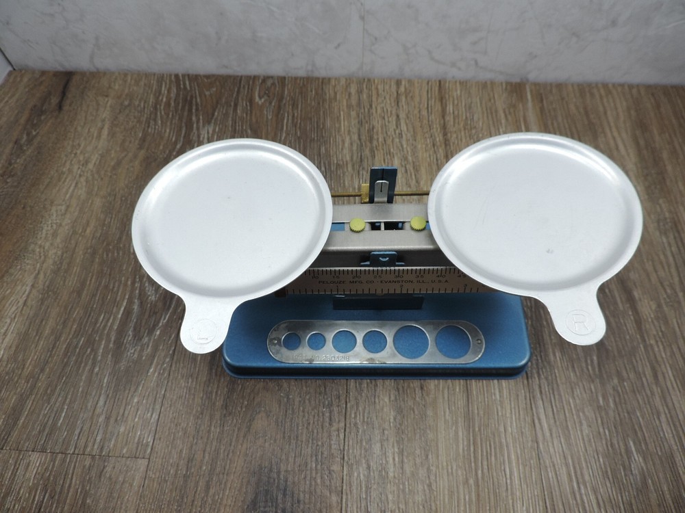 Pelouze Balance Scale w/Weights