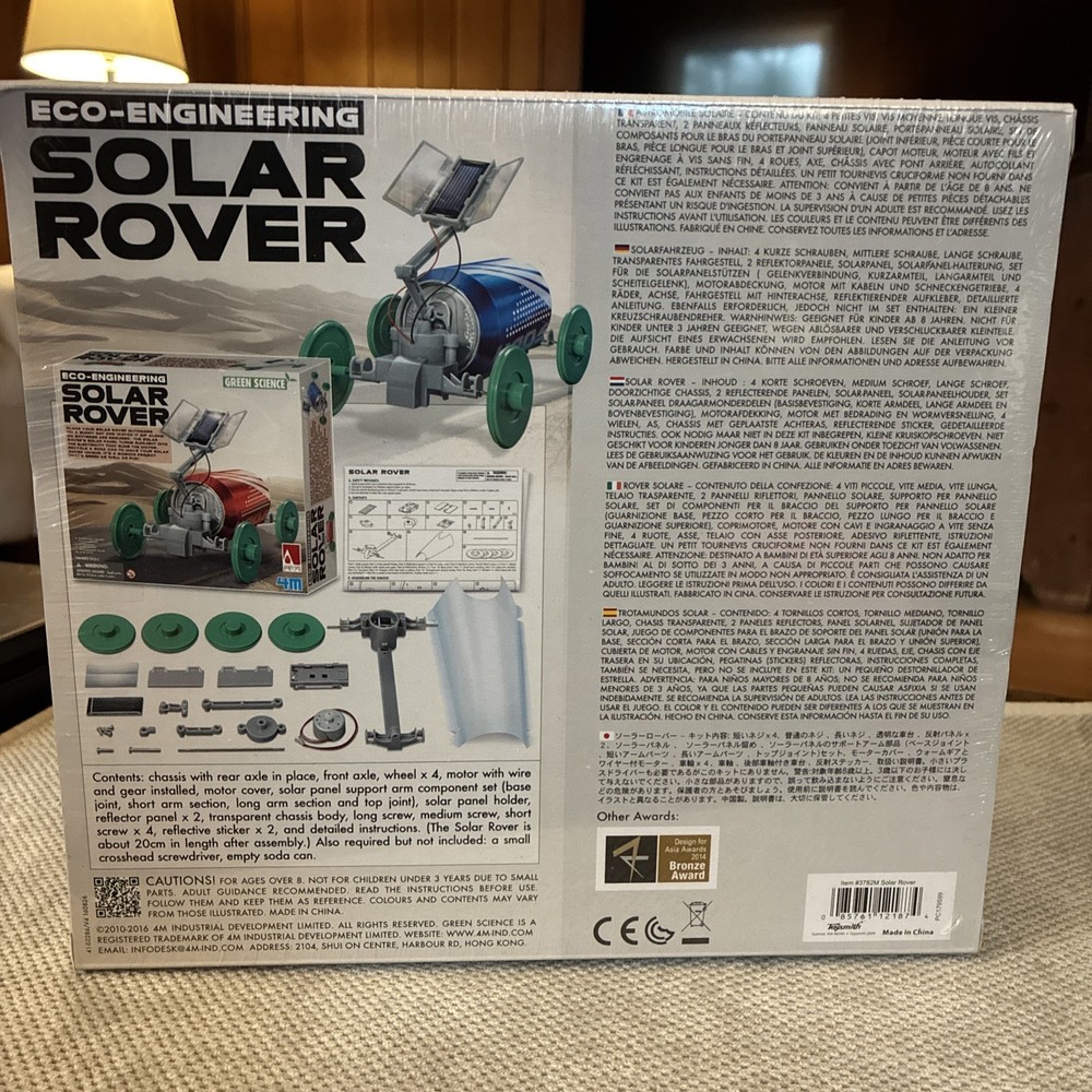 Green Science Eco-Engineering Solar Rover Kit (NEW)