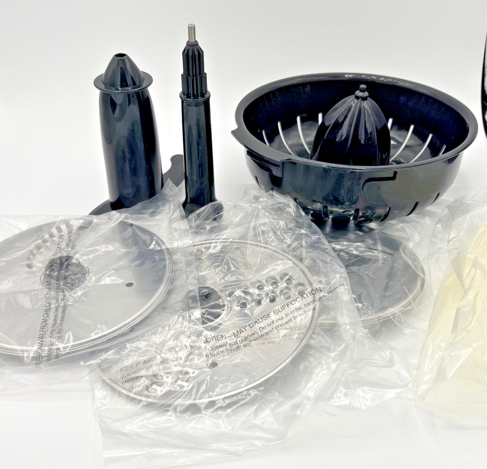 Cook’s Essentials 94730 Multi-Function Food Processor Blender Citrus Press Slice