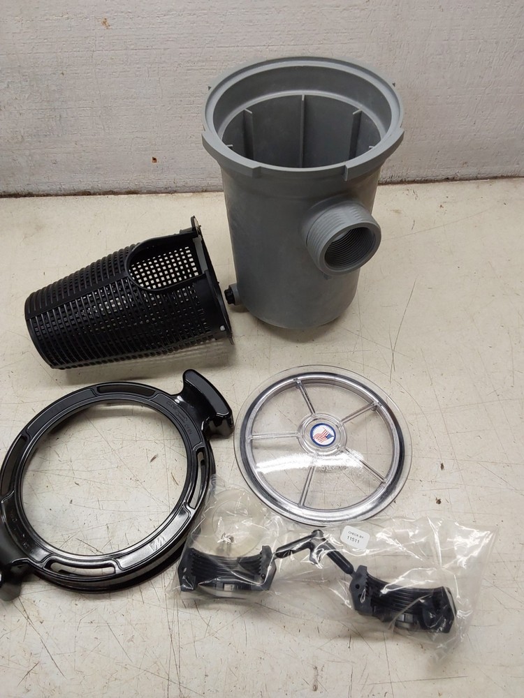 Waterway Strainer Housing With Lid & Backer