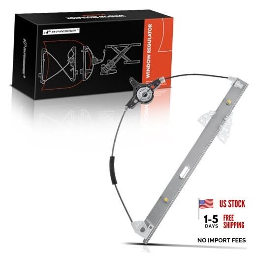 Electric Power Window Regulator Without Motor Compatible Front Driver Side