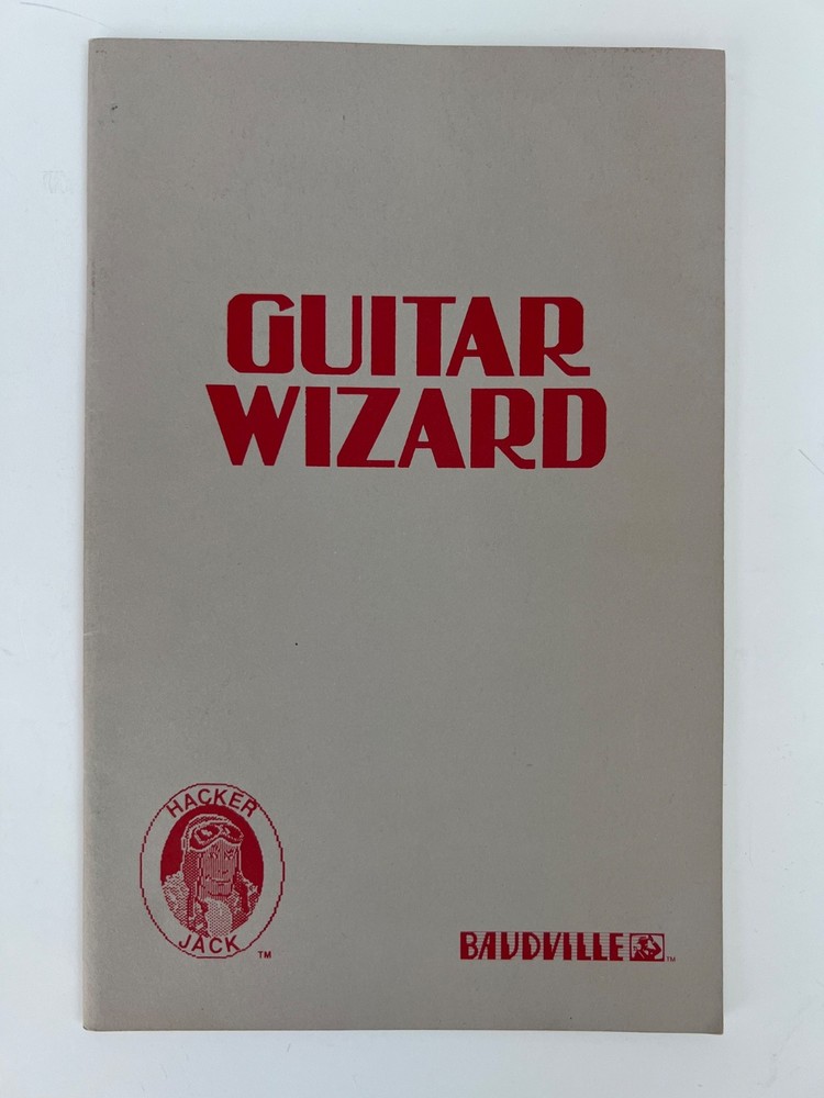 Baudville Guitar Wizard User's Guide