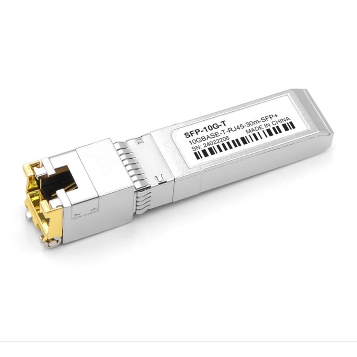 For Ubiquiti UF-RJ45-10G Transceiver, 10Gbase-T 10Gb Copper SFP+ to RJ45 30m