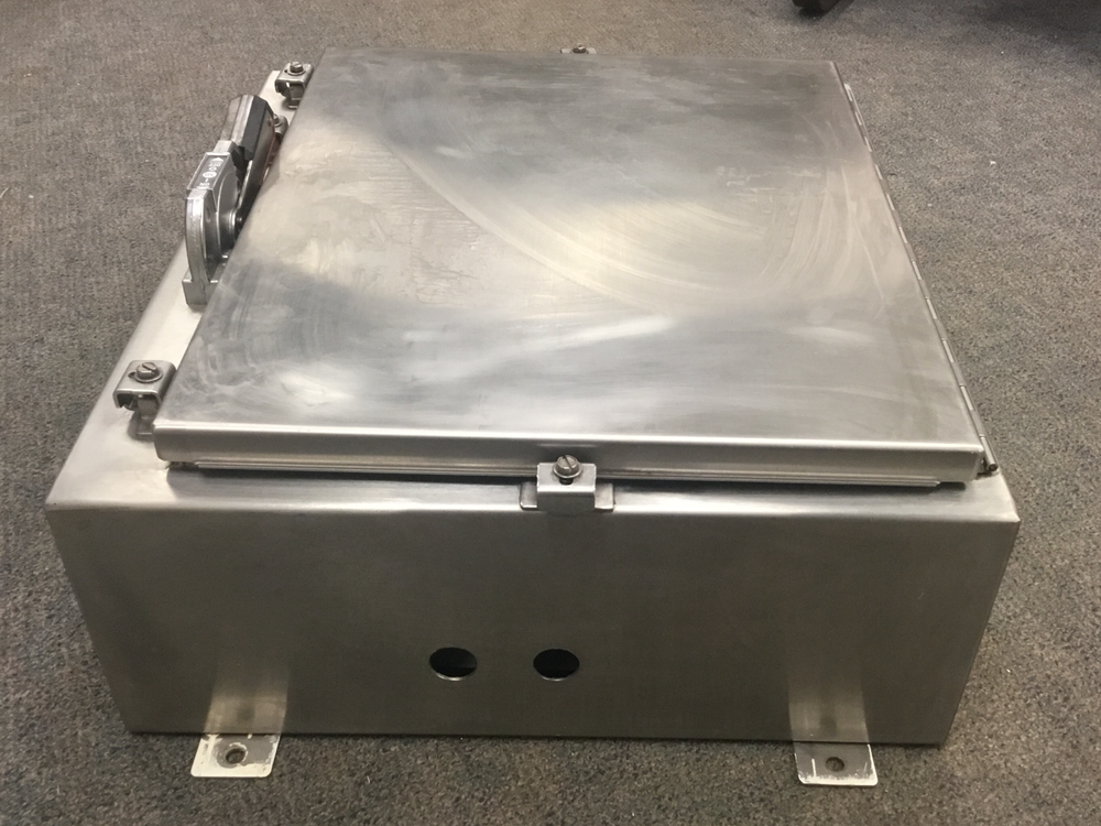 Hoffman - Cat. # A-24HS2108SSLP - Stainless Steel Control Panel Enclosure