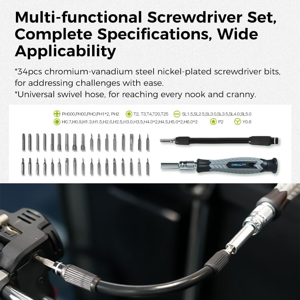 3D Printer Tool Wrap Kit Pro, 74Pcs Assembly/Removal/Filament Tool Wrap Kit