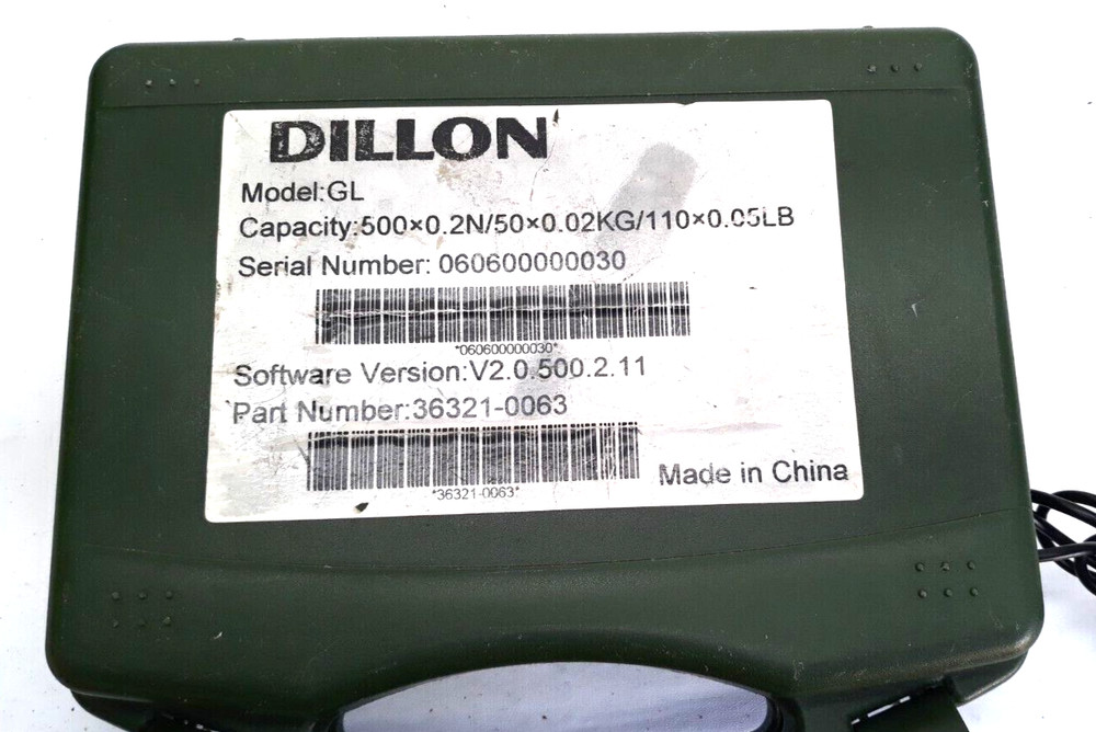 Dillon GL Digital Force Gauge RS-232C
