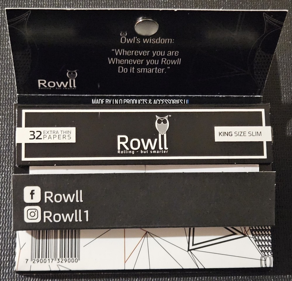 New Rowll All-in-One Rolling Kit (3 Pack) - Papers, Tips, & Folding Tray