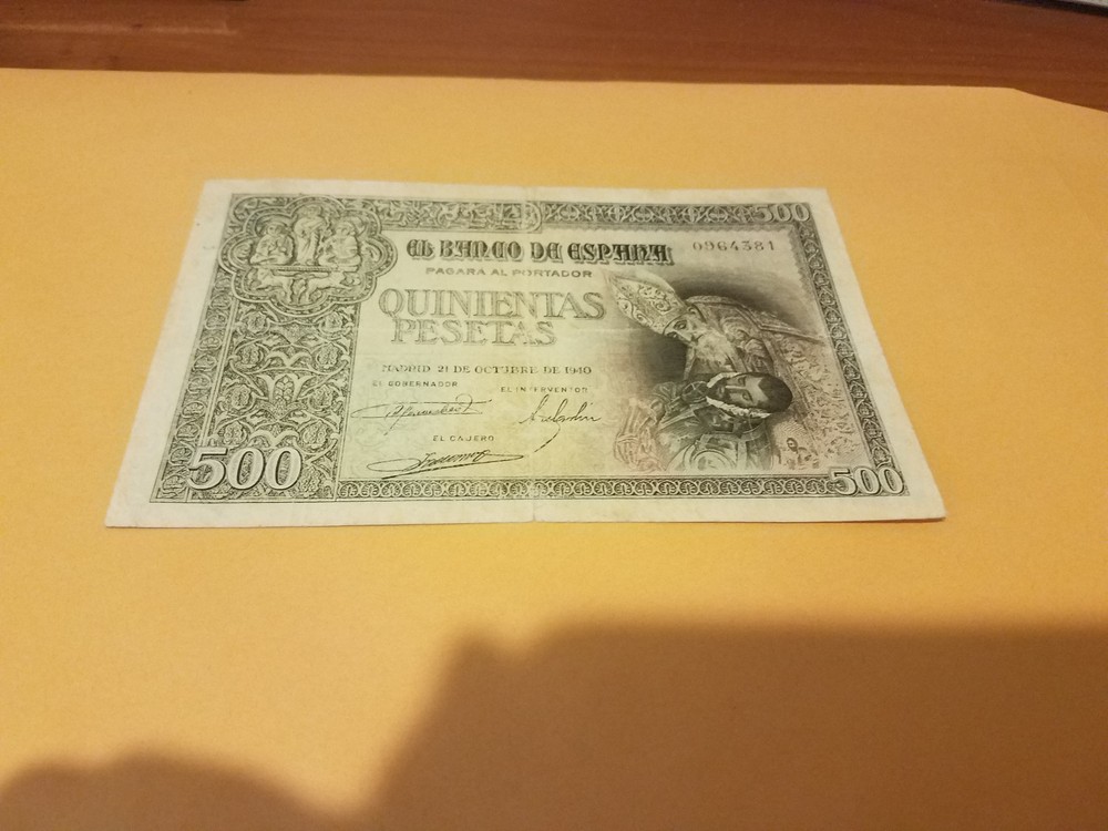Spain P124a VG/Fine rare