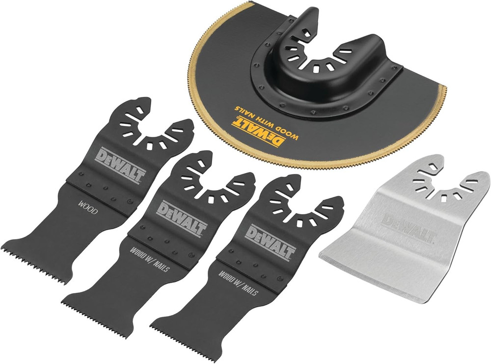 Oscillating Tool Blades Kit, 5-Piece (DWA4216)