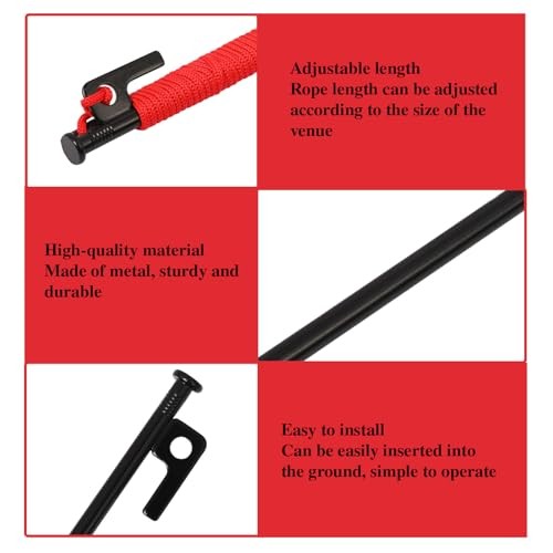 Golf Putting Training Aid, Putting String Line for Guide, Golf Putting Red