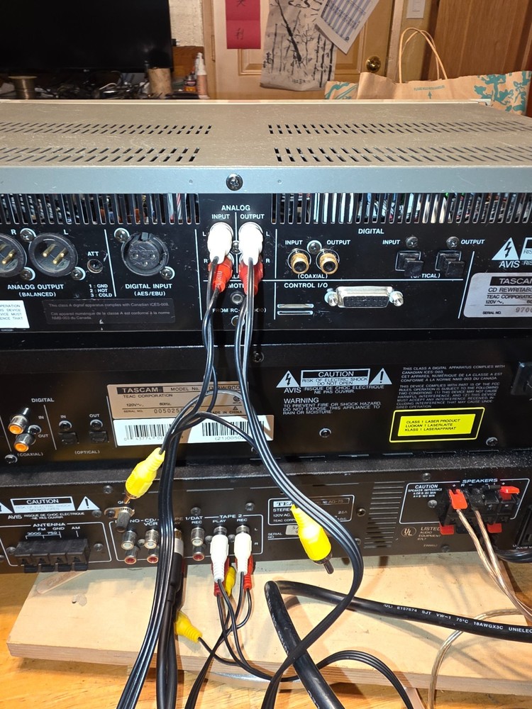 Tascam CD-RW5000 Rack-Mounted CD Rewritable Recorder Player - WORKING *READ*