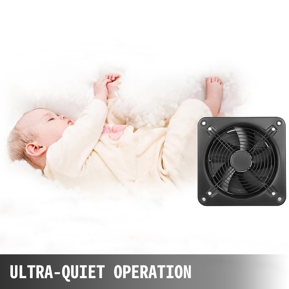 107W 12'' Industrial Ventilation Air Blower Extractor DEPENDABLE PERFORMACE