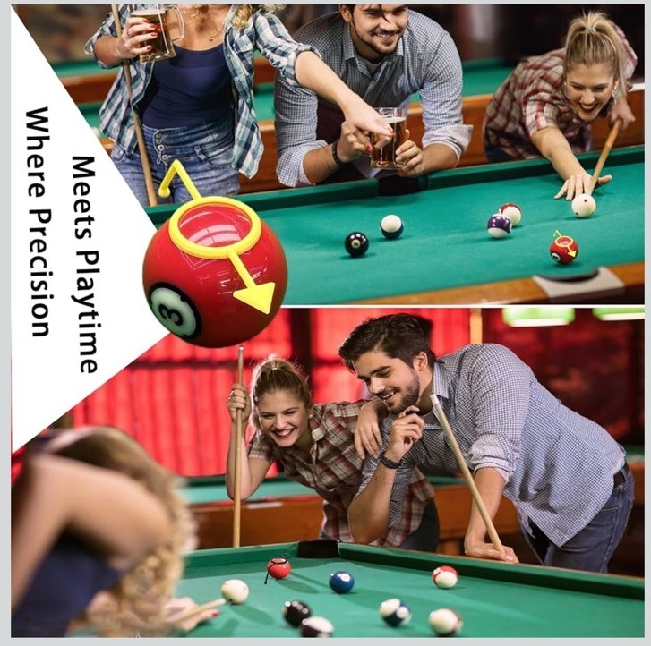 2Pack Billiards Aiming Trainer Billiards Accessories