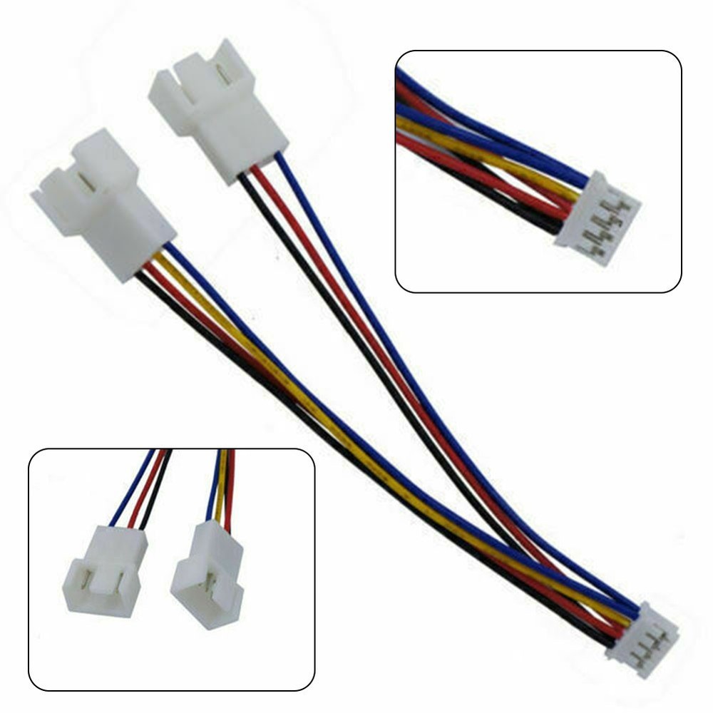 Replacement Graphics Card Fan Cable Part Accessories 26 AWG Tinned Copper Wire