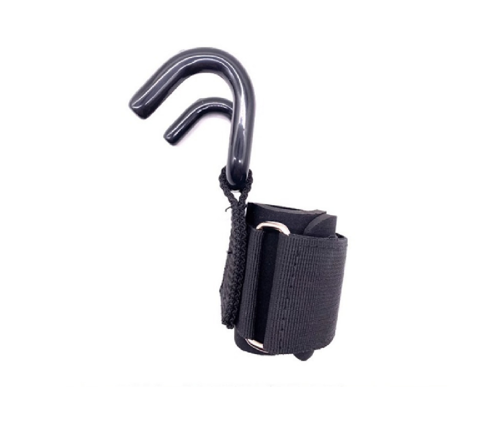 2PCS Fitness Squat Lifting Pull-Up Wrist Hook Strength Training Pull Power Hook