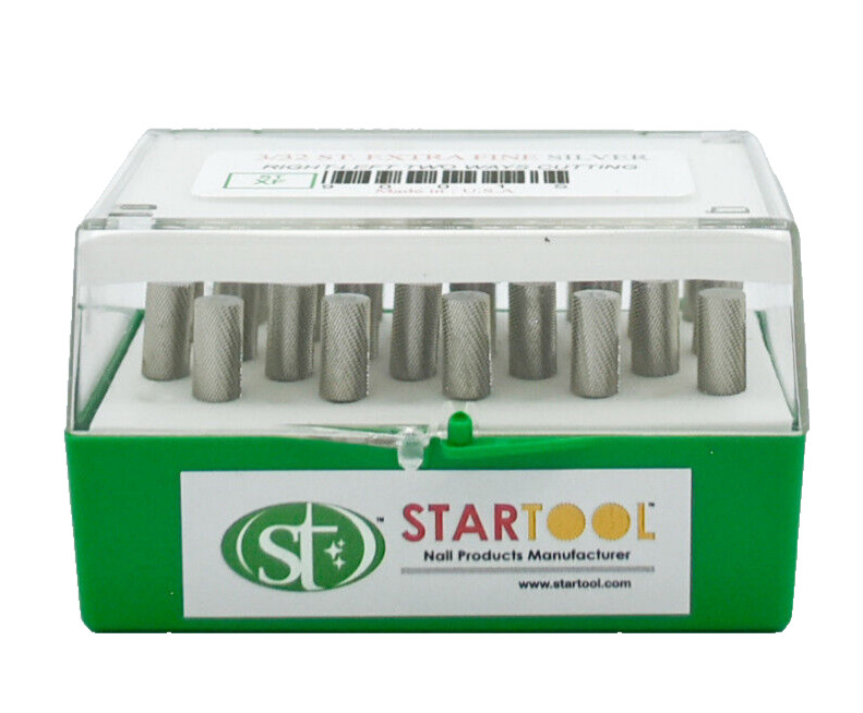 Startool Acrylic Nail Drill 3/32" STXF Extra Fine Silver ( Single )