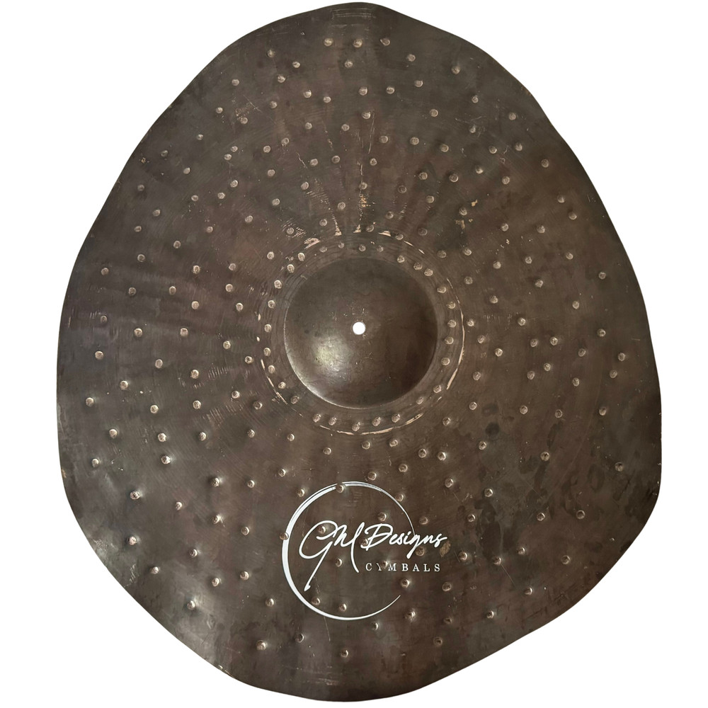 22" GM Designs Onyx Obscure Cymbal - Deep & Thunderous!