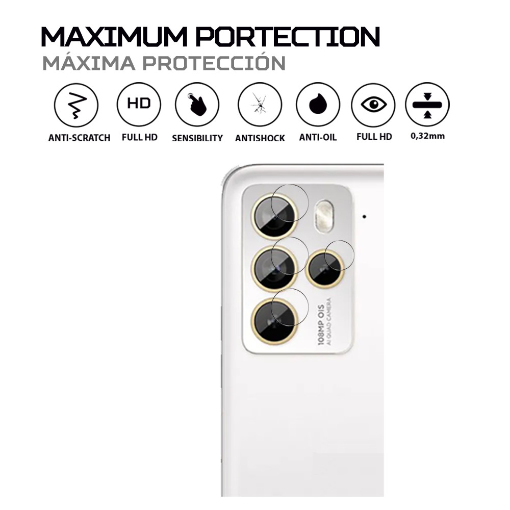 ANTISHOCK Camera protector for HTC U23 Pro