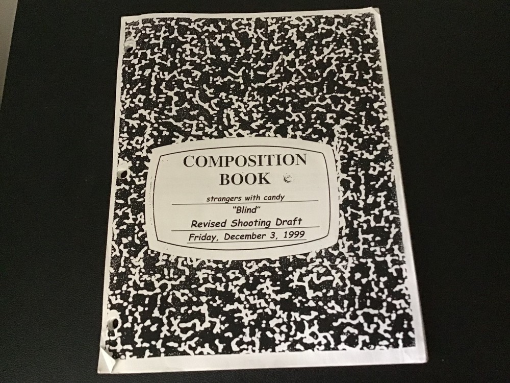 Strangers With Candy Ep. "Blind"- Revised Shooting Draft Script and Call Sheet