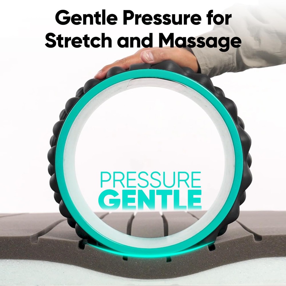 Back Roller, Back Wheel Foam Roller - Targeted Muscle Roller for Deep Tissue ...