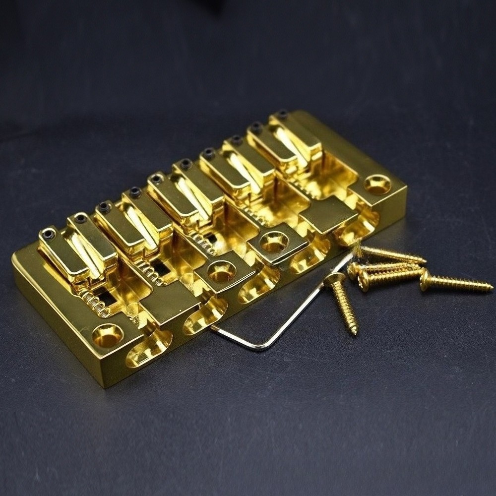 High-end four/five-string bass bridge, bass string plate, reverse bridge