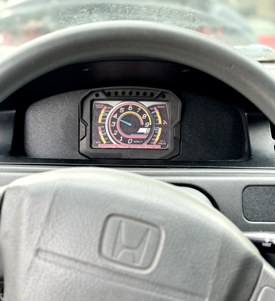 Civic 92-95 Dash Cluster FLUSH MOUNT for AEMCD5 EG