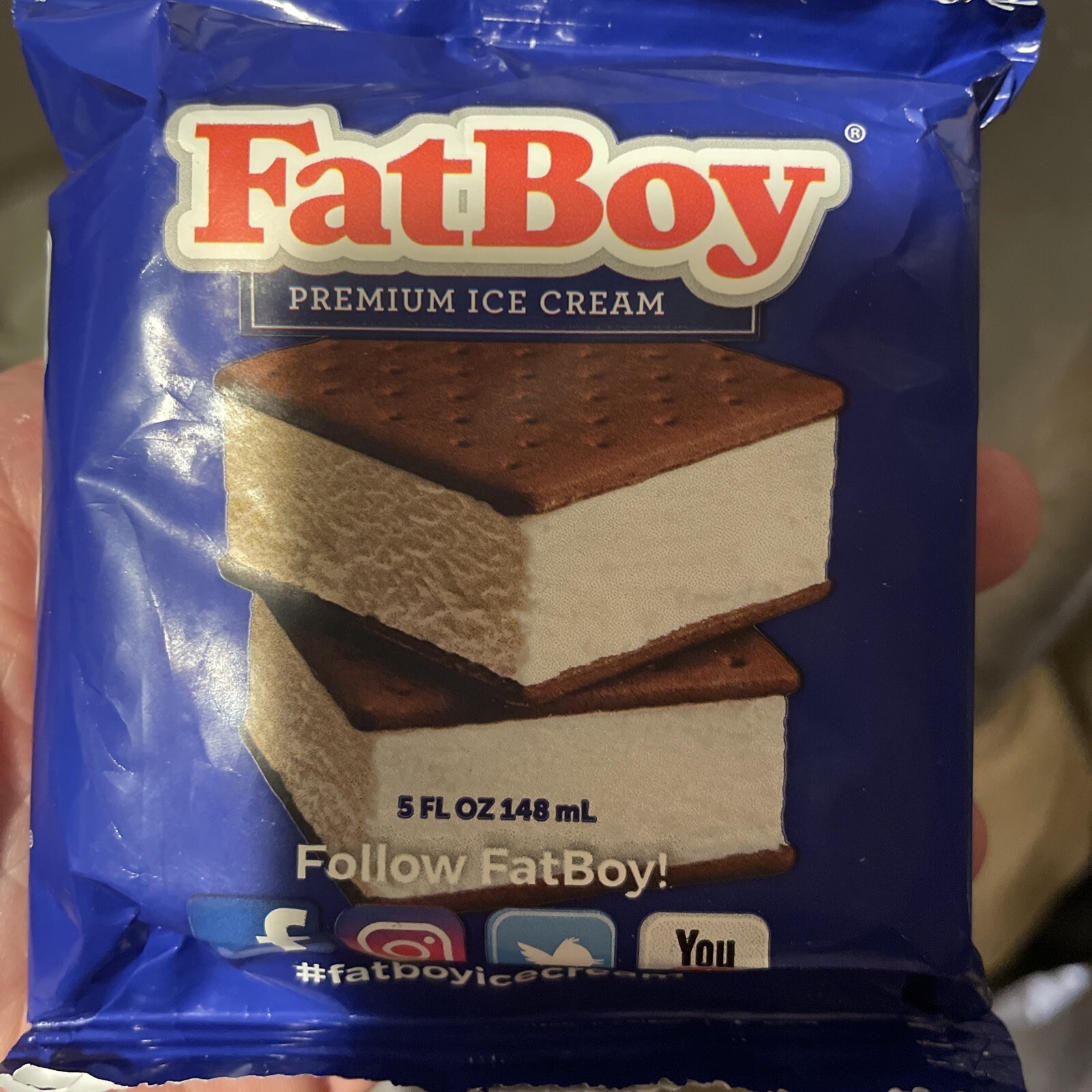 Freeze Dried Fat Boy Ice Cream Sandwich Bites *Pick Size* Made Fresh