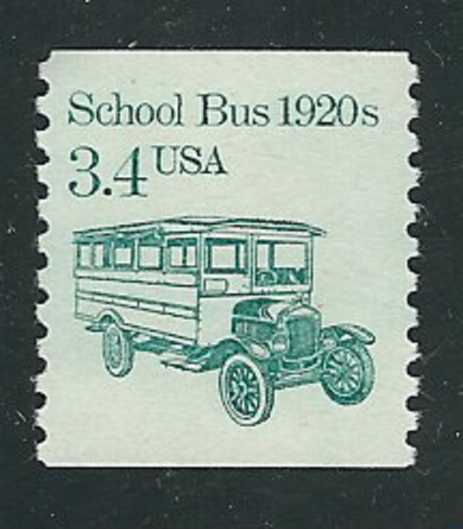 Scott #2123...3.4 Cent...School Bus... 20 Stamps