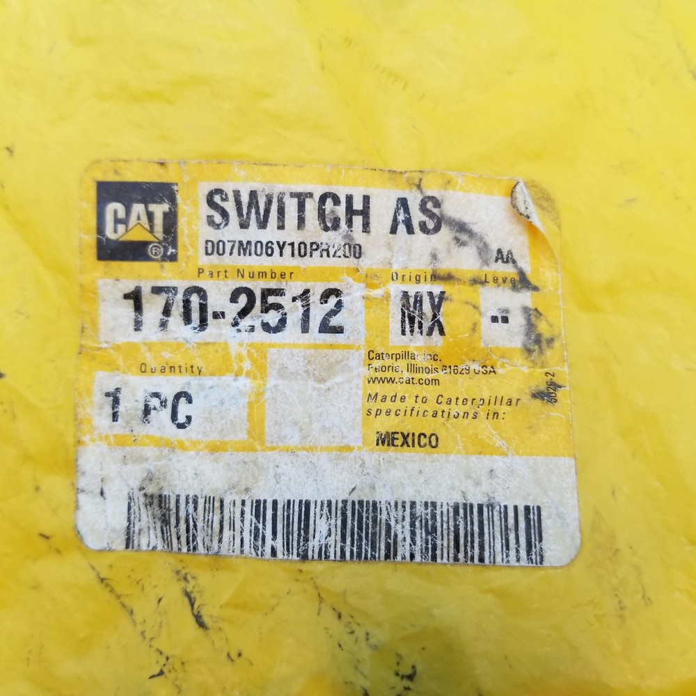 Caterpillar OEM Replacement Toggle Switch CAT 170-2512 - Fast Shipping