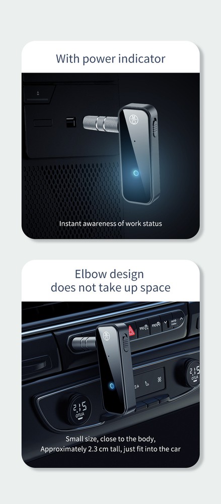 USB Wireless Bluetooth 5.0 Transmitter Receiver for Car Music Audio Aux Adapter