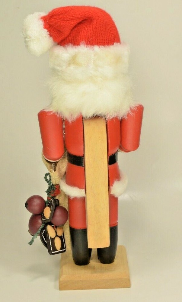 Hand-Painted Hand-Made Nick Evergreen Nutcracker #3183 International Silver co