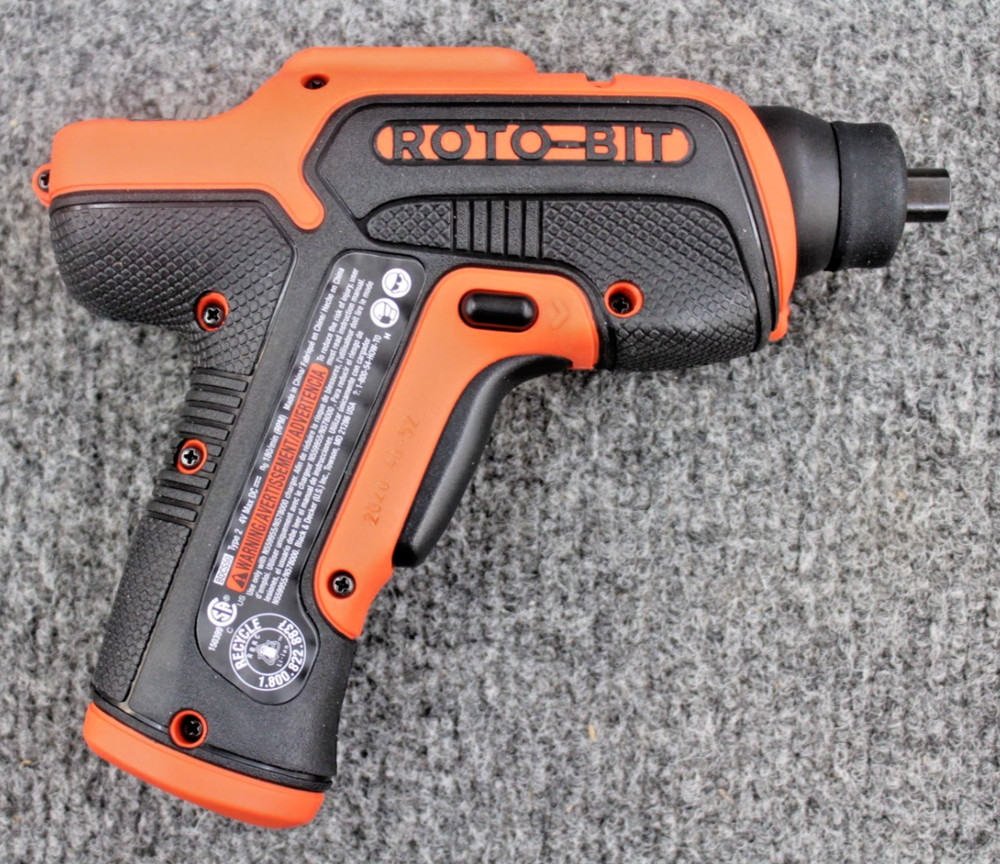 Black + Decker Roto-Bit 4V Max Storage Screwdriver (New- Open Box)