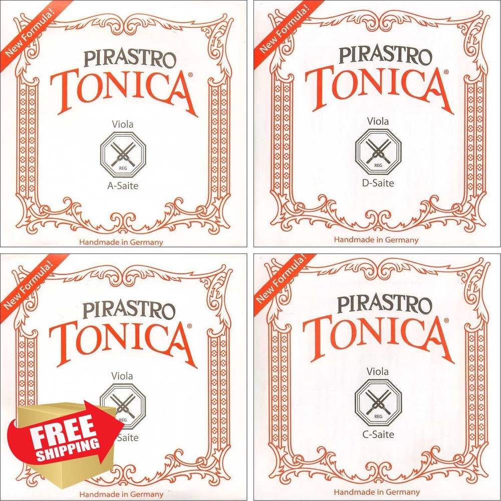 Pirastro Tonica Viola String Set Medium 16.5 Inch