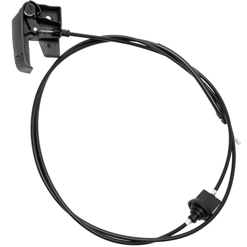 Hood Release Cable Pull Handle Assembly Replacement Fits Cadillac, Chevy and