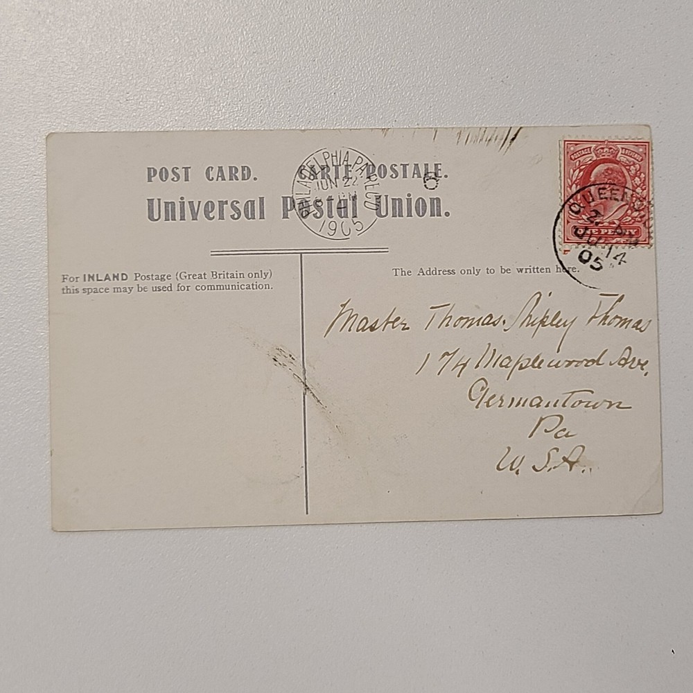 R.M.S. Oceanic Postcard