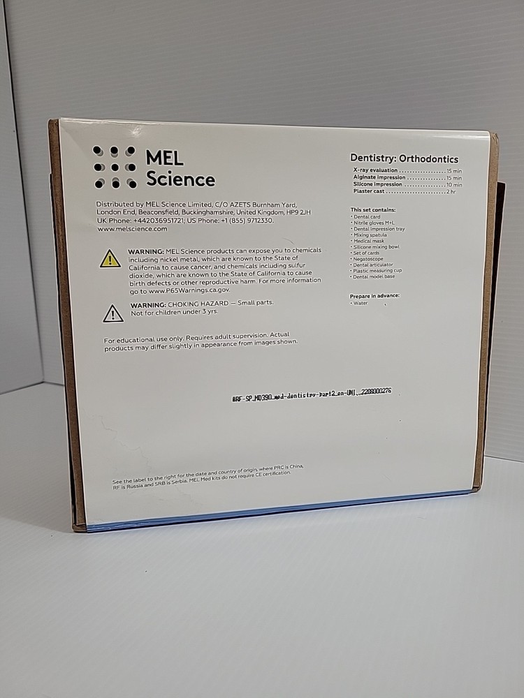MEL Science Dentistry: Orthodontics, STEM Kit