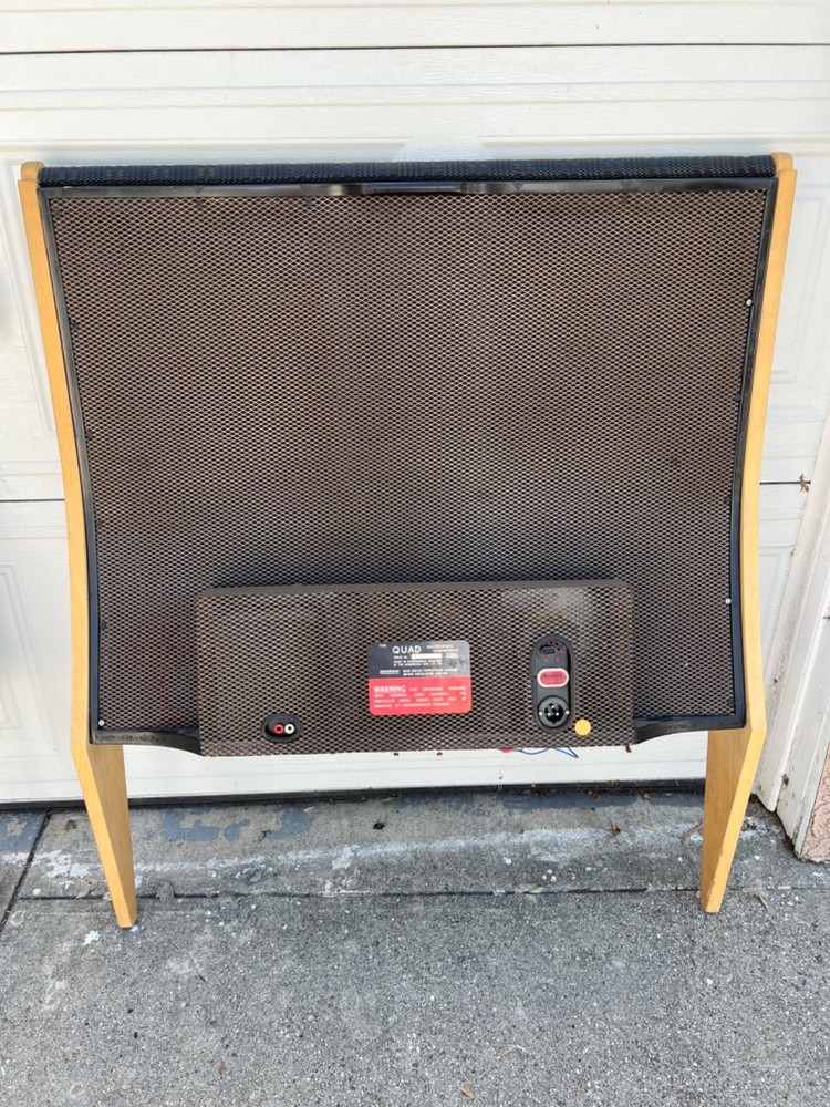 THE QUAD ELECTROSTATIC SPEAKERS